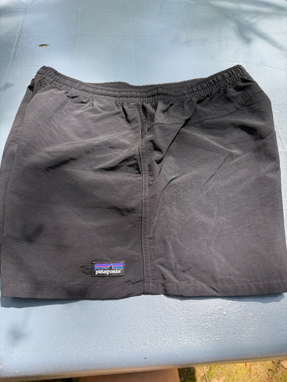 Patagonia Black Athletic Pull-On Shorts